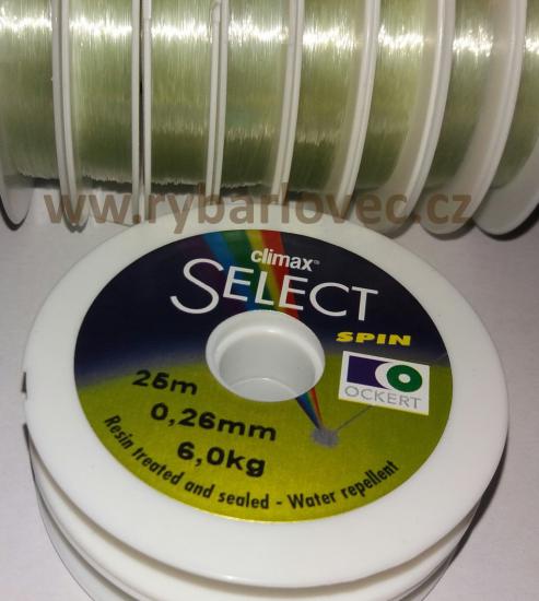 Vlasec CLIMAX SELECT SPIN 0,23mm/5,0kg/25m